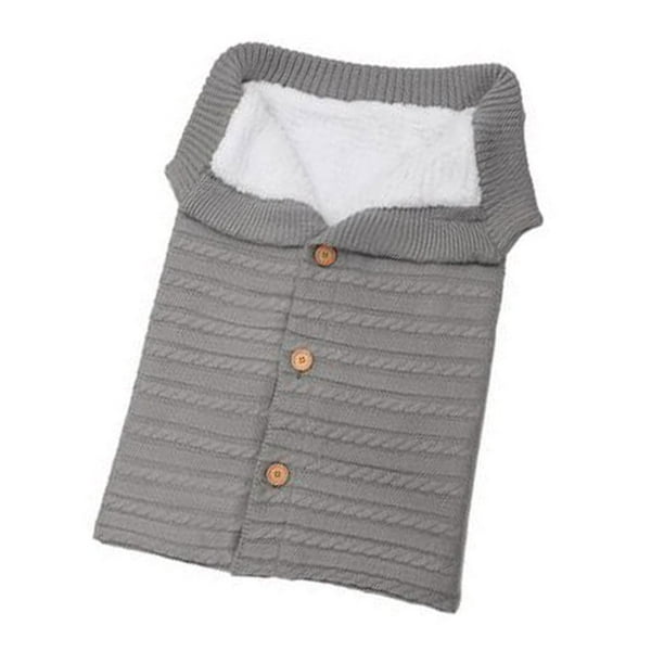 Cute and Useful Gift for Novice Moms Using in Strollers or Car Seat Grey Newborn Infant Nursery Swaddle Blanket Warm Cozy and Soft Knitted Fleece Blanket for Baby Boy and Girl Cute and Useful Gift for Novice Moms Using in Strollers or Car Seat Grey Newborn Infant Nursery Swaddle Blanket Warm Cozy and Soft Knitted Fleece Blanket for Baby Boy and Girl